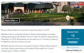 Disneys Riviera Resort Booking Information Available For