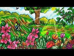 Cara membuat bonsai bunga kertas terbaik atau bonai bugenvil (bonsi bougenville) 9 cara merawat bonsai bunga bugenvil. Cara Menggambar Dan Mewarnai Kebun Bunga Gradasi Warna Oil Pastel Youtube Taman Bunga Kebun Bunga Menggambar Bunga
