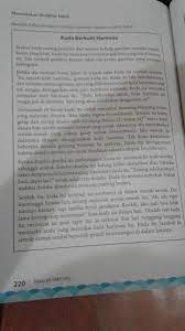 Tahukah anda jawaban yang benar? Tolong Donk Yang Ada Buku Paket Bahasa Indonesia Kurikulum 2013 Edisi Revisi 2016 Halaman 220 Kelas Brainly Co Id