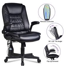 Lentia Office Massage Chair High Back Executive Ergonomic Pu Leather Vibrating Computer Chair Task Rolling Swivel Gamin Office Massage Chair Chair Office Chair