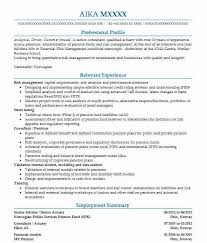 actuaries cv examples insurance cvs