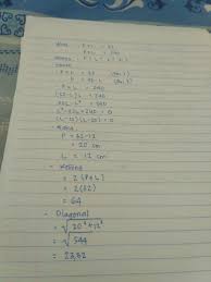 Sebuah persegi panjang memiliki luas 588. Jumlah Panjang Lebar Suatu Persegi Panjang Adalah 32 Cm Sedangkan Luasnya 240 Cm2 Tentukan A Brainly Co Id