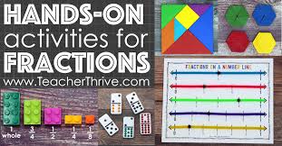 Because when you multiply or divide both the top and bottom by the same number, the fraction keeps it's value. Hands On Activities For Teaching Fractions Teacher Thrive
