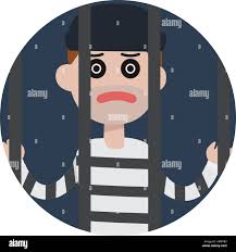 Ladro di metallo Immagini Vettoriali Stock