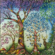 Facebook Enchanted Forest Coloring Book Enchanted Forest Coloring Secret Garden Coloring Book Finished