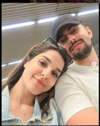 Newly Married Actress #MehrunisaIqbal With Her Husband.