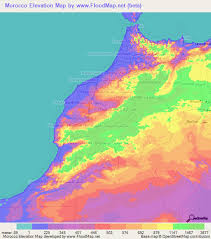 Morocco, officially the kingdom of morocco, is the northwesternmost country in the maghreb region of north africa. Morocco Elevation And Elevation Maps Of Cities Topographic Map Contour