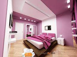 Bu sene bu renkleri büyük alanlarda değil hol, çocuk odası, yatak başlığı arkası ya da giyinme odası gibi alanlarda pastelin dinlendirici ve sakinleştirici etkisinden faydalanmak için kullanacağız. 2019 Yatak Odasi Duvar Rengi Kombinasyonlari 2017 Duvar Kombinasyonlari Odasi Ren Bedroom Color Combination Room Color Combination Purple Bedroom Design