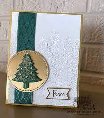 Christmas Cards 2021 Stampin Up Perfectly Plaid Christmas Card The Stampin Schach Diy Christmas Cards Plaid Christmas Card Christmas Tree Cards