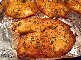 Cauliflower steaks with roasted red pepper & olive salsa. Keto Parmesan Encrusted White Fish Recipe Fish Recipes Healthy White Fish Recipes White Fish Recipes Healthy
