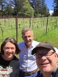 Meet Larry Schaadt, owner and winemaker at Regale Winery and Vineyards.  He's been generous and full of great advice and offers to help. Larry is  one of two pro winemakers we know