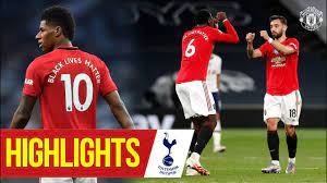 Highlights Manchester United 1 1 Tottenham Hotspur Fernandes Strikes Premier League 19 20 Youtube