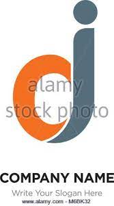It's harder than you think. Abstrakte Buchstaben Dj Jd Logo Design Vorlage Schwarz Orange Alphabet Buchstaben Name Des Unternehmens Konzept Flache Dunne Liniensegmente Zu Jedem O Verbunden Stock Vektorgrafik Alamy
