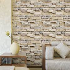 Self Adhesive 3d Brick Schist Wallpaper Sticker Film Wall Sticker Roll 10mx45cm Vinyl Mural Bedroom Living Room Home Decoration Walmart Com Brick Wallpaper Wall Stickers Wallpaper Brick Wallpaper Background