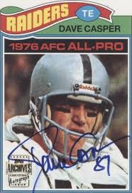Dave Casper Trading Cards for sale