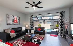 Ikea Red Living Room Decor Black And Red Living Room Living Room Red