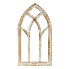 This beautiful window is great for any room. Cathedral Window Wall Decor Wayfair