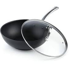 Cooks Standard 3 Qt Non Stick Aluminum Saute Pan With Lid In 2020 Stir Fry Pan Wok Stir Fry
