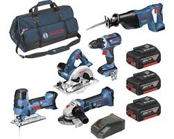 Bosch Akku Spezial Set 18v 10 Tlg Bohrschrauber Stichsage Winkelschleifer Kreissage Sabelsage Inkl 3 Akkus Schnellladegerat Und Tragetasche Jetzt Kaufen Bei Hornbach Osterreich