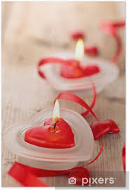 Due to different light settings the actual color might vary a bit from the pictures. Heart Shaped Candles Poster Pixers We Live To Change