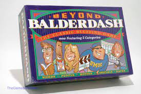 Beyond Balderdash Bluffing Game Parker Brothers 1997 Read Etsy In 2021 Question Cards Games Card Games