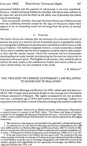 (1977) 2 scc (jour) 1. The Twilight Of Chinese Customary Law Relating To Marriage In Malaysia1 International Comparative Law Quarterly Cambridge Core
