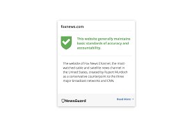 newsguard considers fox news a healthy part of your news