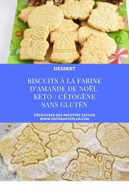 Biscuits A La Farine D Amande De Noel Keto Cetogene Sans Gluten Recette Farine D Amande Biscuits Sans Gluten