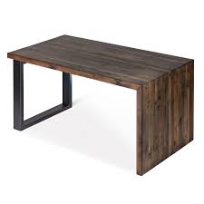 Distressed Wood Office Table In 2020 Woods Restaurant Office Table Design Restaurant Tables