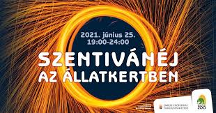 19 órától tűzgyújtással egybekötött napfordulós sólyomröptetés. Szentivanej Az Allatkertben 2021