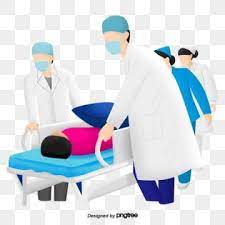 Doctors And Nurses Rescue Patients Community Helpers Clipart Doctor Hospital Png Transparent Clipart Image And Psd File For Free Download Grafis Ilustrasi