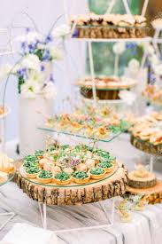 This is a revolutionary way to plan your wedding: Delicious Canapes As Event Wedding Dish Catering Served Table With Various Snacks Canape And Appetizers Wedding In Rustic Style Outdoors Stock Photo Picture And Royalty Free Image Image 133211449