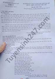 Chỉ còn ít ngày nữa là kỳ thi tốt nghiệp thpt 2021 sẽ diễn ra. Ä'á» Thi Kscl Káº¿t Há»£p Thi Thá»­ NÄm 2021 Mon VÄn Lá»p 12 Ä'á»£t 1 Tá»nh Nghá» An