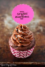 Happy Valentine S Day Or Not Your Cup Of Cake Singles Awareness Day Easy Valentines Cupcakes Valentine Day Cupcakes