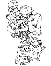 These free, printable summer coloring pages are a great activity the kids can do this summer when it. Printable Coloring Pages Minions 5