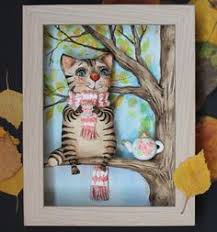 Картинки по запросу "картинки анимация кошечка акробатка"