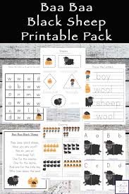 Print the baa baa black sheep using your inkjet or laser printer and share with kids. Baa Baa Black Sheep Printable Pack Simple Living Creative Learning