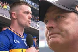 Watch shocking moment bottle is THROWN at Cork GAA star during heated  half-time scenes in All-Ireland hurling final