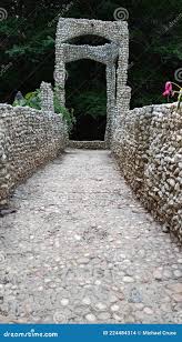 Bridge made from rock stock photo. Image of plant, memorial