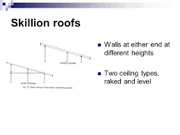 Architects categorise skillion roof as twisted flat roofs. Ceilings Basic Roofing Ppt Video Online Download