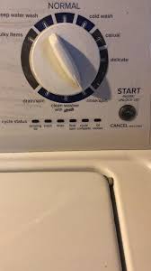 So this sounds like a drain error. Amana 587 20 Washer Problem What Does The Code Mean R Appliancerepair