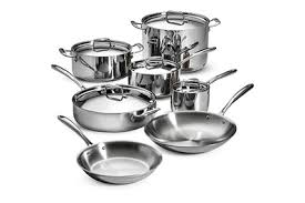 tramontina 12 piece tri ply clad cookware set