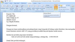 Mail Merge Surat Penawaran Dengan Memanfaatkan Aplikasi Ms Word Dan Ms Access Surat Aplikasi Blog
