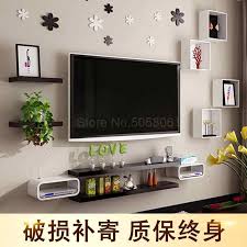 Tv stand wall mount with shelf. Wall Shelf Set Top Box Living Room Wall Mounted Tv Cabinet Room Background Wall Tv Wall Decoration Frame Tv Stands Aliexpress