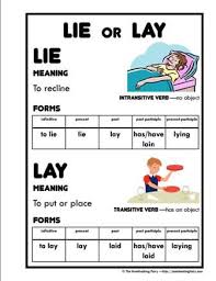 Lie Vs Lay Oh Melissa Fox How Did You Know I Can T Accurately Describe The Difference To My Kids Now Find O English Lessons Teaching Grammar And Vocabulary