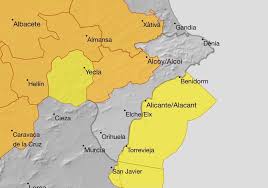 Prevision Del Tiempo En Alicante Elevan A Naranja La Alerta Por Nieve Para Manana En El Interior De La Provincia