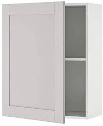 Ikea Knoxhult Wall Cabinet With Door Gray 24x12x30 303 722 68 In 2020 Wall Cabinet Cabinet Doors Ikea