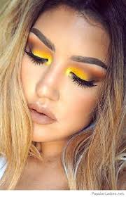 Amazing Yellow Eye Makeup Style Makeupeyeshadows Yellow Eye Makeup Eye Makeup Styles Yellow Makeup