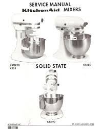 kitchenaid ksmc50 service manual pdf
