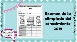 Libro de español de sexto grado contestado es uno de los libros de ccc revisados aquí. Fabuloso Examen De La Olimpiada Del Conocimiento 2019 Con Respuestas Material Didactico Y Planeaciones